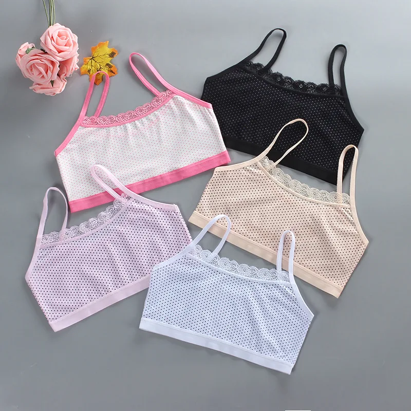 Children's bra development vest sling girl small vest single layer summer thin underwear
Children's bra development vest sling girl small vest single layer summer thin underwear