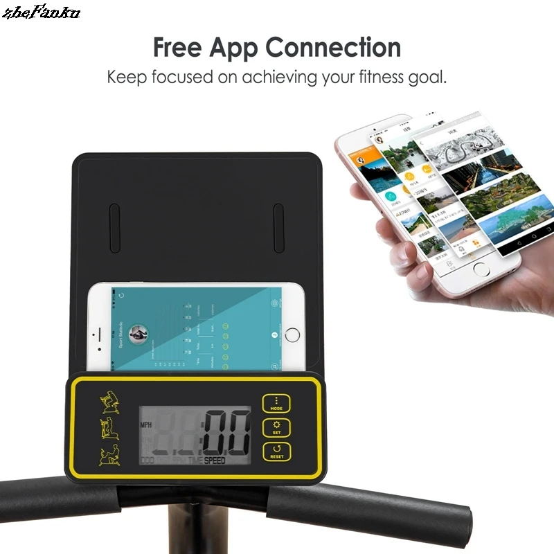 Recumbent Exercise Bike With 8-Level Resistance, -compatible Monitor, Easy Adjustable Seat, 380lb Weight Capacity
Recumbent Exercise Bike With 8-Level Resistance, -compatible Monitor, Easy Adjustable Seat, 380lb Weight Capacity