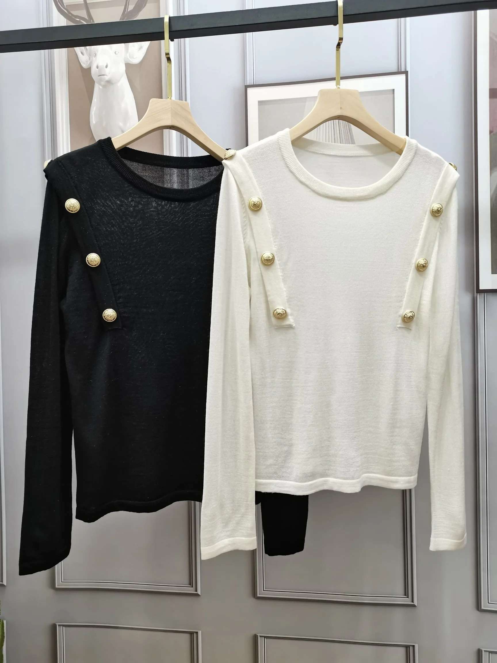 Spring Casual 2021 Women 50% Wool Knitted Sweater Female High Quality Jumpers 2 Color Gndz 1.07
Spring Casual 2021 Women 50% Wool Knitted Sweater Female High Quality Jumpers 2 Color Gndz 1.07