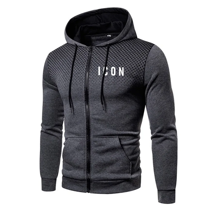 2021 autumn and winter Europe and America men's zipper collarless casual fashion cardigan men's hoodie ICON letter print youth
2021 autumn and winter Europe and America men's zipper collarless casual fashion cardigan men's hoodie ICON letter print youth