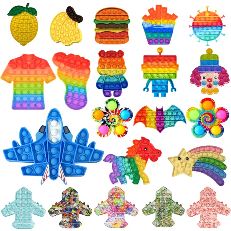 Fidget Toys Relieve Stress Fidget Toys Rainbow Bear Push Antistress Hand Adult Children Sensory Relieve Autism Toy
Fidget Toys Relieve Stress Fidget Toys Rainbow Bear Push Antistress Hand Adult Children Sensory Relieve Autism Toy