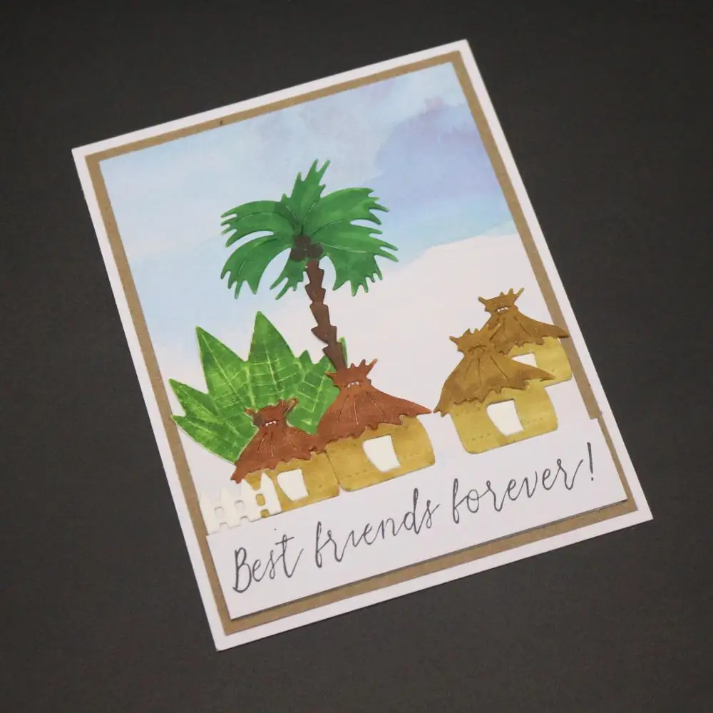 DABOXIBOS Coconut Tree Metal Cutting Dies Stencils For DIY Scrapbooking/Photo Album Decorative Embossing DIY Handcrafts
DABOXIBOS Coconut Tree Metal Cutting Dies Stencils For DIY Scrapbooking/Photo Album Decorative Embossing DIY Handcrafts