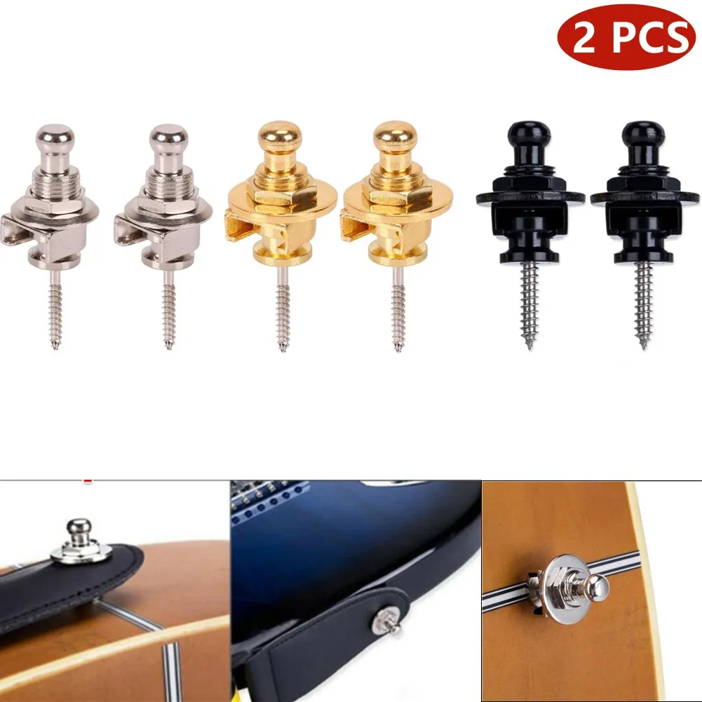 2pcs/Set Guitar Strap Locks Electric Acoustic Guitar Replacement Strap Locks Straplocks Button Bass Alloy Copper Guitarra Parts
2pcs/Set Guitar Strap Locks Electric Acoustic Guitar Replacement Strap Locks Straplocks Button Bass Alloy Copper Guitarra Parts