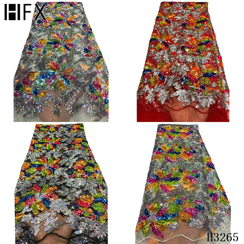 HFX High Quality Sequins Lace Fabrics 2020 Latest African Sequence Lace Fabric for party Lace Nigerian Net Lace Fabric H3265
HFX High Quality Sequins Lace Fabrics 2020 Latest African Sequence Lace Fabric for party Lace Nigerian Net Lace Fabric H3265