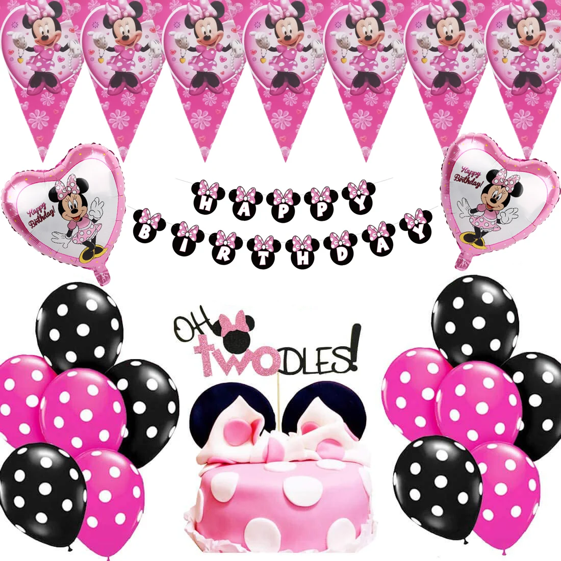 8 People Cartoons Minnie Mouse girl favor birthday party Disposable tableware or happy banner balloon set Scenes Collection
8 People Cartoons Minnie Mouse girl favor birthday party Disposable tableware or happy banner balloon set Scenes Collection