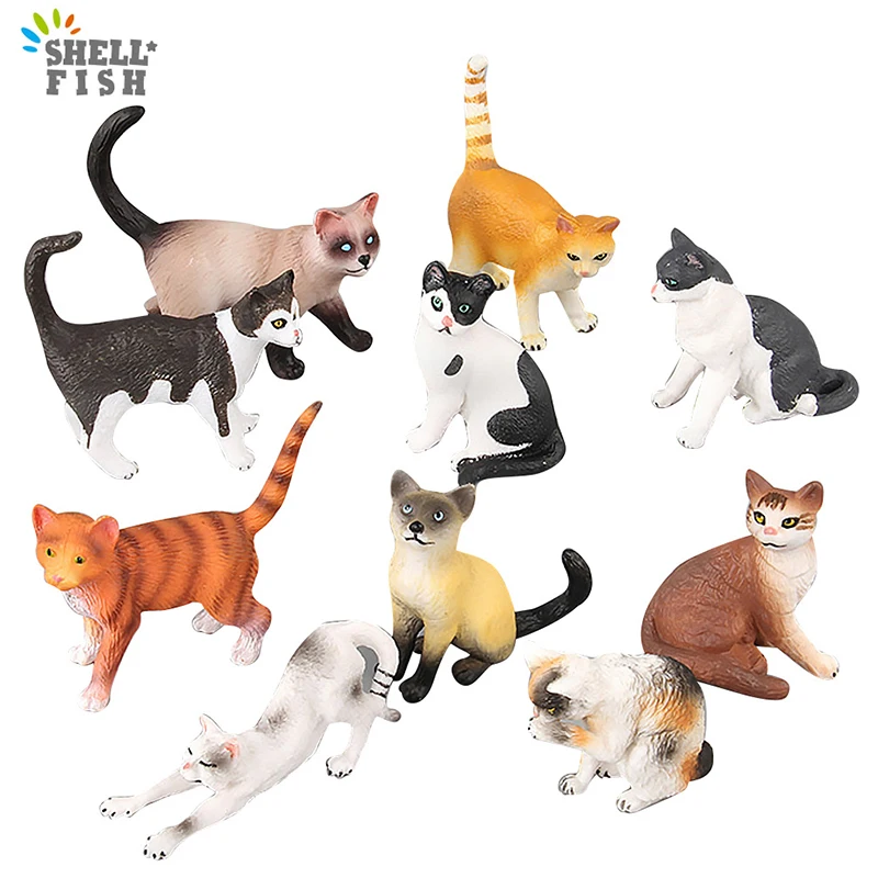 Mini Cute Simulation Cat Animals Toys Simulated Cats Hand Painted PVC Active Figure Model Figurine Decoration Xmas Children Gift
Mini Cute Simulation Cat Animals Toys Simulated Cats Hand Painted PVC Active Figure Model Figurine Decoration Xmas Children Gift