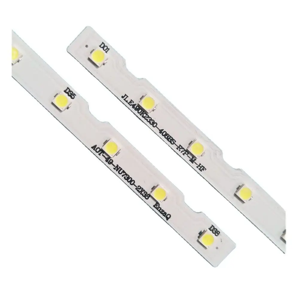 LED Backlight strip bar 38 lamp for AOT_49_NU7300_NU7100_2X38_3030C_d6t-2d1_19S2P UE49NU7140 UE49NU7100 BN61-15483A LM41-00557A
LED Backlight strip bar 38 lamp for AOT_49_NU7300_NU7100_2X38_3030C_d6t-2d1_19S2P UE49NU7140 UE49NU7100 BN61-15483A LM41-00557A