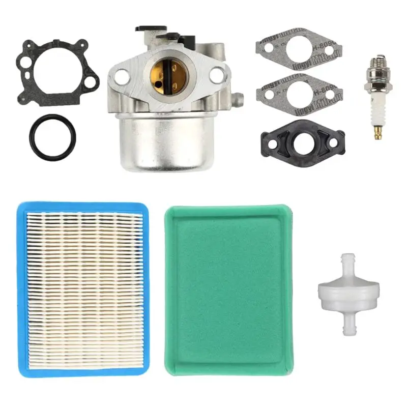 Карбюратор 799866 с воздушным фильтром Свеча зажигания для 794304 Carb Craftsman Toro JD N1HF
Карбюратор 799866 с воздушным фильтром Свеча зажигания для 794304 Carb Craftsman Toro JD N1HF