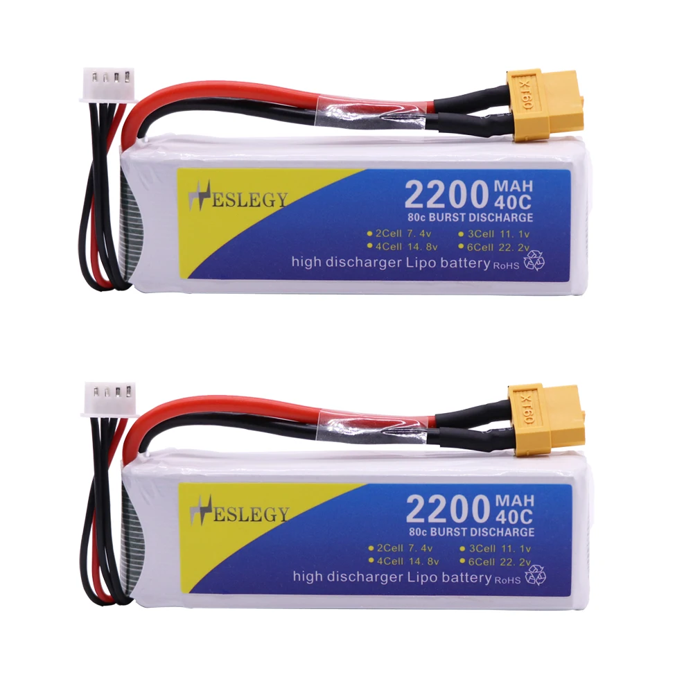 2PCS 11.1V Rechargeable LiPo Battery XT60/BANANA Plug For RC Car Airplane Helicopter toy parts 11.1V 2200mAh 40C Battery 803496
2PCS 11.1V Rechargeable LiPo Battery XT60/BANANA Plug For RC Car Airplane Helicopter toy parts 11.1V 2200mAh 40C Battery 803496