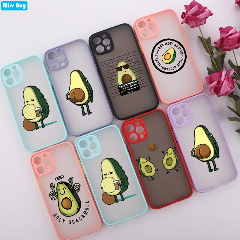 Cute Avocado Printing Phone Back Cases For iPhone 11 12 13 Pro Max 12 Mini XS Max XR XS X 7 8 Plus Cover Shockproof Matte Coque
Cute Avocado Printing Phone Back Cases For iPhone 11 12 13 Pro Max 12 Mini XS Max XR XS X 7 8 Plus Cover Shockproof Matte Coque