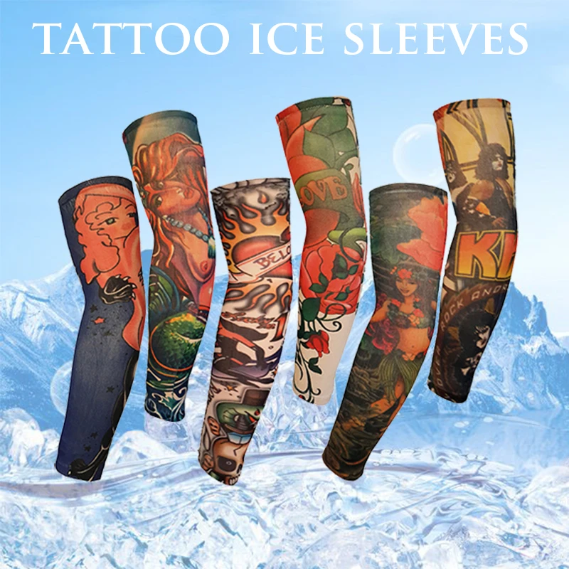 6Pcs Tattoo Ice Sleeves Outdoor Cycling 3D Tattoo Printed UV Protection MTB Bike Bicycle Ridding Sleeves Arm Protection Summer
6Pcs Tattoo Ice Sleeves Outdoor Cycling 3D Tattoo Printed UV Protection MTB Bike Bicycle Ridding Sleeves Arm Protection Summer