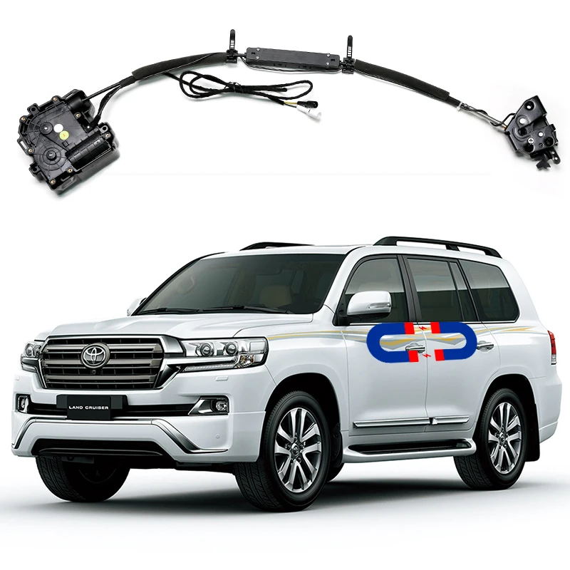 Новинка для Toyota land cruiser электрическая всасывающая дверь автомобильные