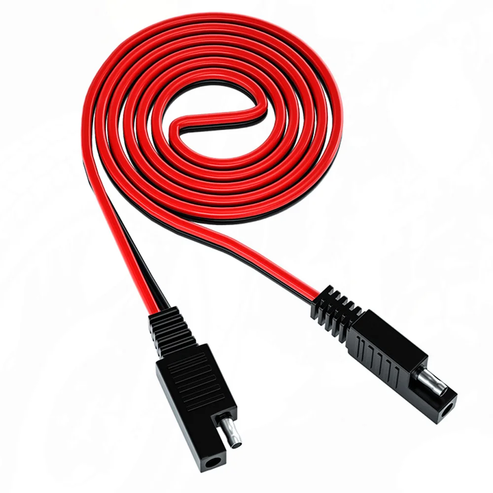 SAE to SAE Cable 16AWG SAE to SAE Extension Cable 100cm/3.2ft for Automotive RV Motorcycle Solar Panel Cars Tractor etc.
SAE to SAE Cable 16AWG SAE to SAE Extension Cable 100cm/3.2ft for Automotive RV Motorcycle Solar Panel Cars Tractor etc.