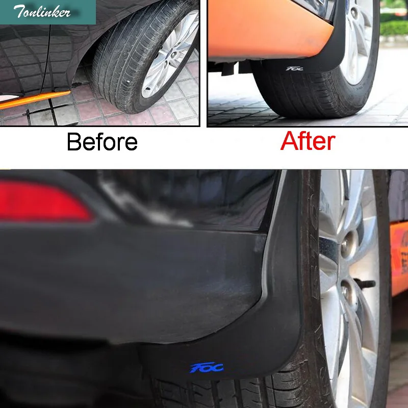 Tonlinker 4 PCS DIY Car style ABS plastic Dedicated fender with logo sticker cover case stickers for Ford Focus 2015 accessories
Tonlinker 4 PCS DIY Car style ABS plastic Dedicated fender with logo sticker cover case stickers for Ford Focus 2015 accessories