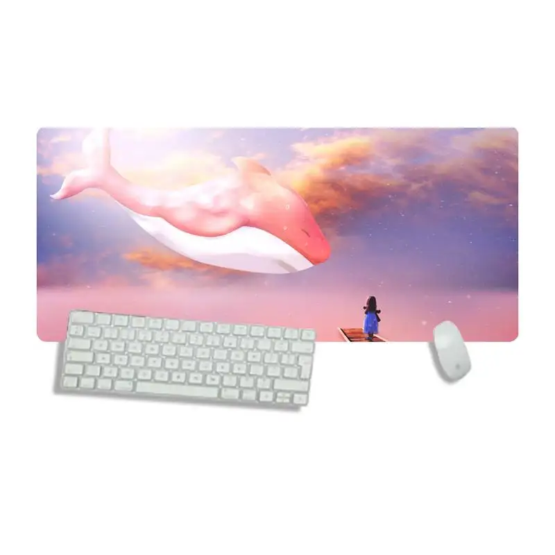 Dream whale anime cute Large Gaming mousepad Desk Mat Desk Table Protect Game Office Work Mouse Mat pad Non-slip Laptop Cushion
Dream whale anime cute Large Gaming mousepad Desk Mat Desk Table Protect Game Office Work Mouse Mat pad Non-slip Laptop Cushion