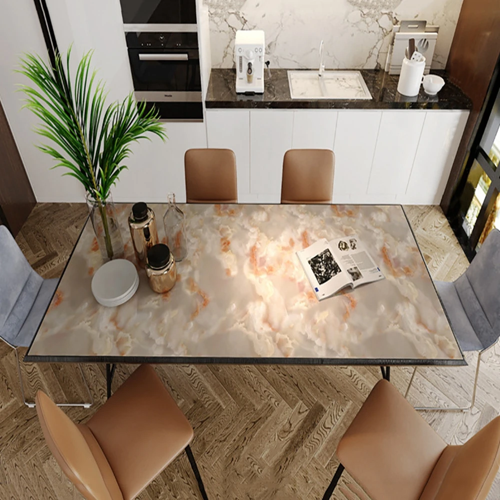 1 Roll Marble Wallpaper Self-Adhesive Kitchen Bathroom Waterproof Oil-Proof Modern Living Room Furniture Desktop Home Decor
1 Roll Marble Wallpaper Self-Adhesive Kitchen Bathroom Waterproof Oil-Proof Modern Living Room Furniture Desktop Home Decor