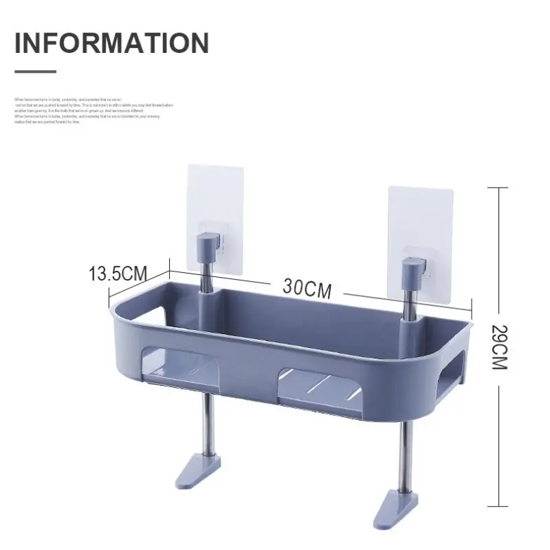 Adhesive Bathroom Shelf Organizer Wall Mounted Storage Rack Shower Shelf Holder Kitchen Storage Rack Organizer
Adhesive Bathroom Shelf Organizer Wall Mounted Storage Rack Shower Shelf Holder Kitchen Storage Rack Organizer