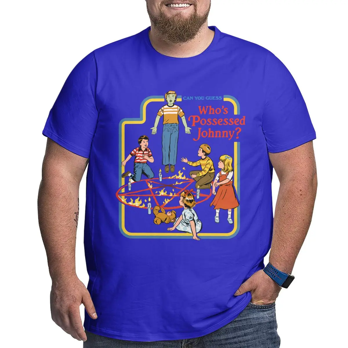 Can You Guess Who's Possessed Johnny Brand CottonT Shirts for Men Clothing Workout Tops Oversized T-shirt Plus Size
Can You Guess Who's Possessed Johnny Brand CottonT Shirts for Men Clothing Workout Tops Oversized T-shirt Plus Size