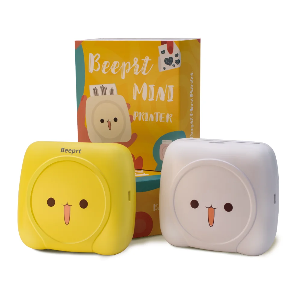 IPRT BEEPRT 58mm mini Barcode Sticker Label Receipt Printer And 2inch Yellow Photo Receipt Pocket Printer For Kid Christmas Gift
IPRT BEEPRT 58mm mini Barcode Sticker Label Receipt Printer And 2inch Yellow Photo Receipt Pocket Printer For Kid Christmas Gift