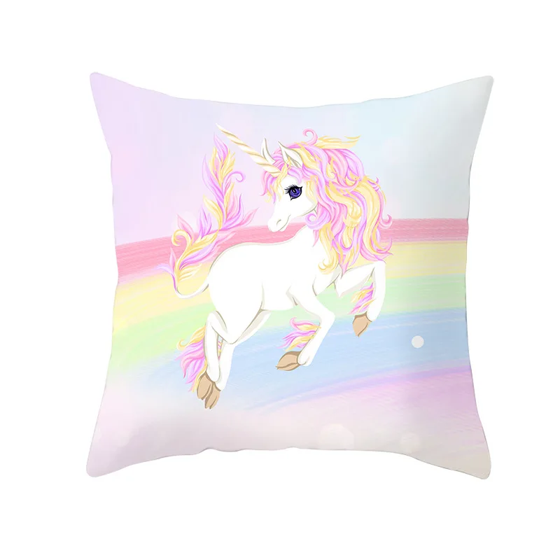 Cartoon cute Unicorn Throw Pillow Case Home Bedroom Square Party Home Office Decorative Pillowcase
Cartoon cute Unicorn Throw Pillow Case Home Bedroom Square Party Home Office Decorative Pillowcase