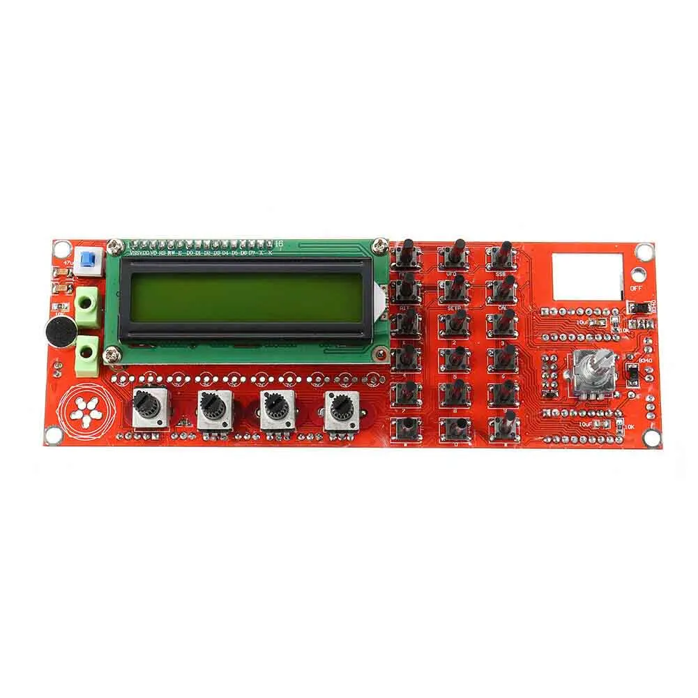 AD9850 DDS Signal Generator 0-55MHz VFO SSB SSB6.1 Transceiver S-LED Display Shortwave Board Module Wave Band Accessories
AD9850 DDS Signal Generator 0-55MHz VFO SSB SSB6.1 Transceiver S-LED Display Shortwave Board Module Wave Band Accessories