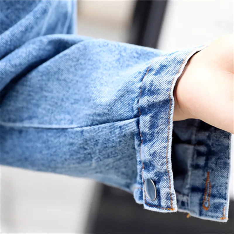 New Spring Autumn Jeans Jacket Women Plus Size Denim Jacket Loose Wash Long Sleeve Casual Jean Jacket For Women
New Spring Autumn Jeans Jacket Women Plus Size Denim Jacket Loose Wash Long Sleeve Casual Jean Jacket For Women
