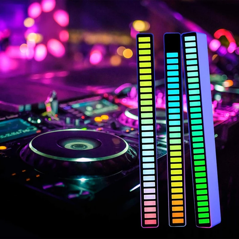 32 Bit Car Sound Control Light RGB Voice-Activated Music Rhythm Ambient Light With 32 LED 18 Colors Car Home Lamp
32 Bit Car Sound Control Light RGB Voice-Activated Music Rhythm Ambient Light With 32 LED 18 Colors Car Home Lamp