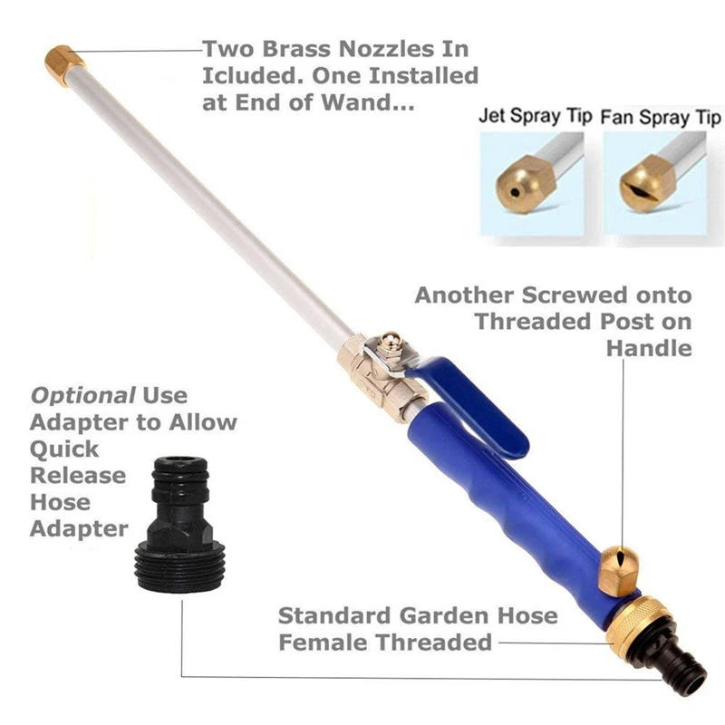 High Pressure Washer Accessories ~Garden Hose Spray Gun Nozzle Sprayer~High Pressure Spary Nozzle for Car Washing /Plant Waterin
High Pressure Washer Accessories ~Garden Hose Spray Gun Nozzle Sprayer~High Pressure Spary Nozzle for Car Washing /Plant Waterin
