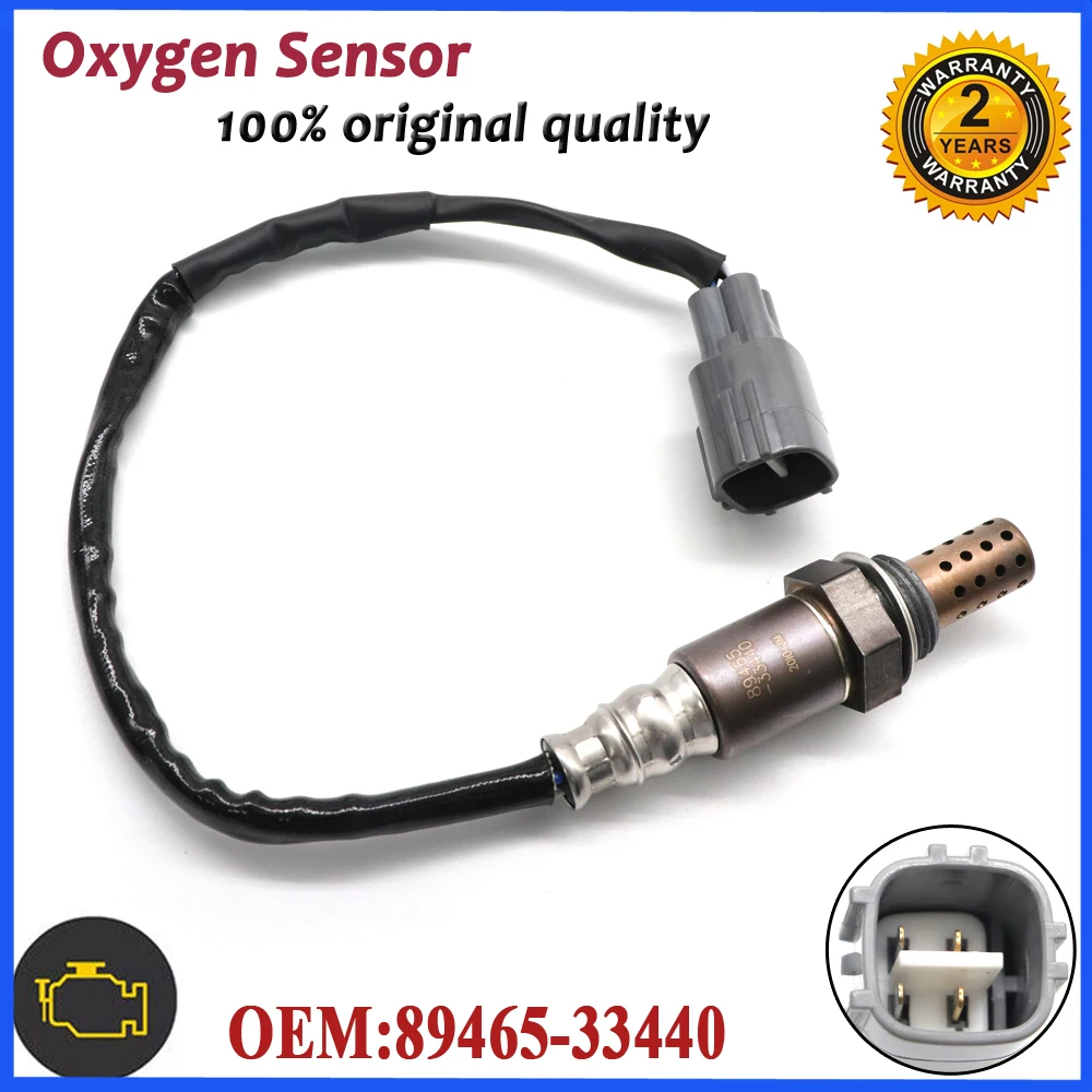 

Lambda O2 Oxygen Sensor 89465-33440 For Lexus ES240 DAIHATSU CUORE TERIOS Toyota RAV4 PICNIC CAMRY YARIS VERSO CARINA E