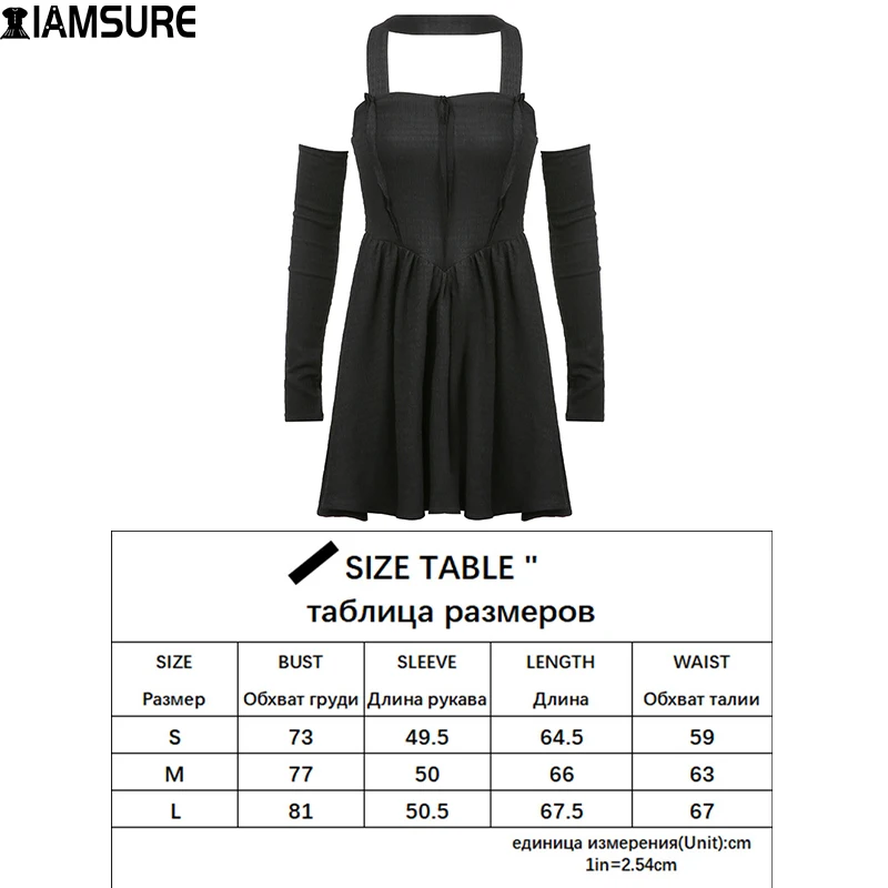 IAMSURE Clubwear Black Summer Dress With Gloves Party Sexy Solid Patchwork Slash Neck A-Line Mini Dresses For Women 2021 Fashion
IAMSURE Clubwear Black Summer Dress With Gloves Party Sexy Solid Patchwork Slash Neck A-Line Mini Dresses For Women 2021 Fashion