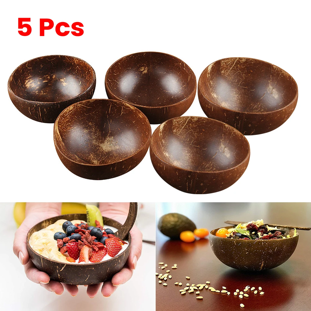 Natural Coconut Bowl with Spoon Fruit Salad Noodle Rice Bowl Wooden Fruit Bowl Handicraft Decoration Creative Coconut Shell Bowl
Natural Coconut Bowl with Spoon Fruit Salad Noodle Rice Bowl Wooden Fruit Bowl Handicraft Decoration Creative Coconut Shell Bowl