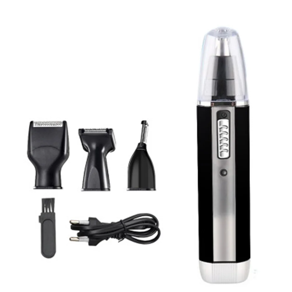 High Quality 4-in-1 Electric Nose Hair Trimmer Clipper Rechargeable Beard Eyebrow Shaver Razor for Men 
High Quality 4-in-1 Electric Nose Hair Trimmer Clipper Rechargeable Beard Eyebrow Shaver Razor for Men