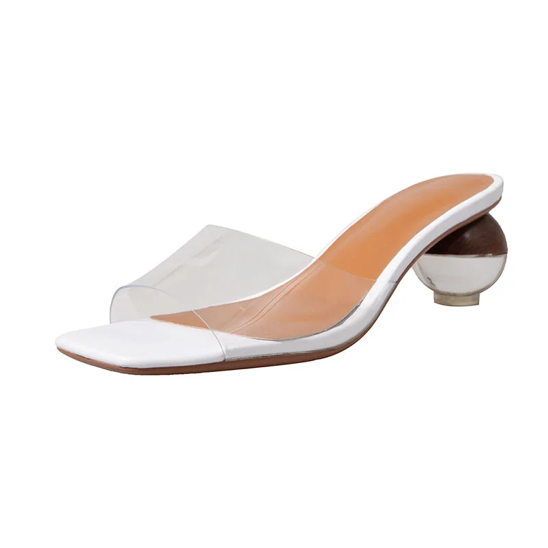 Special shaped thick heel middle heel sexy jelly shoes super fire transparent snake sandals women's slippers FS21S137
Special shaped thick heel middle heel sexy jelly shoes super fire transparent snake sandals women's slippers FS21S137