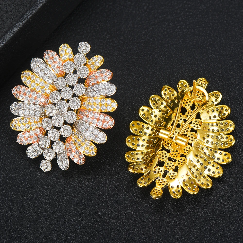 SISCATHY Luxury Popular Full Mirco Paved Cubic Zircon Naija Wedding Earring Fashion Jewelry Women Earrings Accessories
SISCATHY Luxury Popular Full Mirco Paved Cubic Zircon Naija Wedding Earring Fashion Jewelry Women Earrings Accessories