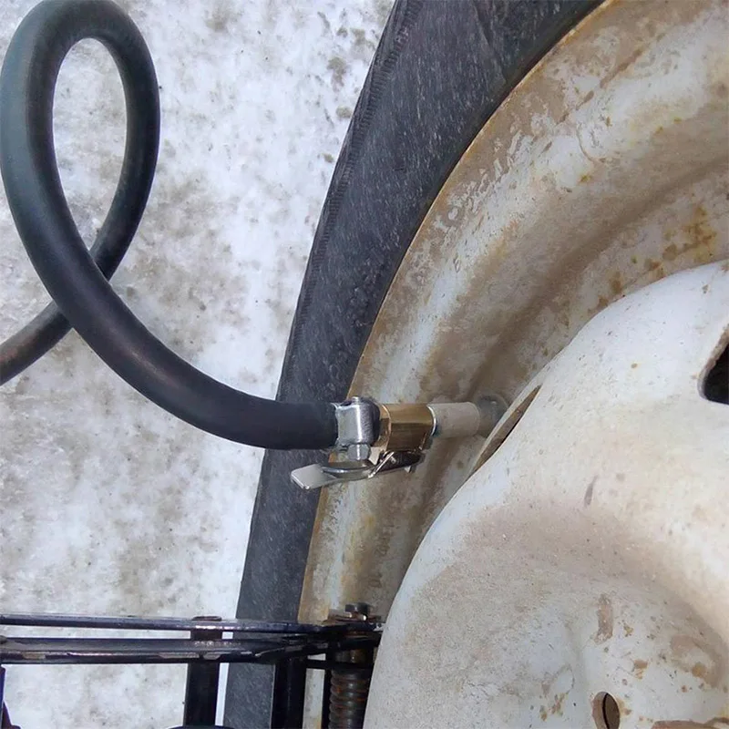 SPEEDWOW 1pcs Auto Air Pump Chuck Clip Car Truck Tyre Tire Inflator Valve Connector Car Accessories 6mm 8mm Clamp High Quality 
SPEEDWOW 1pcs Auto Air Pump Chuck Clip Car Truck Tyre Tire Inflator Valve Connector Car Accessories 6mm 8mm Clamp High Quality