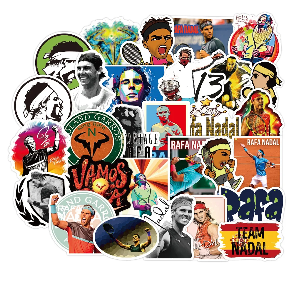 10/50Pcs Rafael Nadal Stickers Divination Stickers For Luggage Laptop Refrigerator Motorcycle Skateboard Pegatinas
10/50Pcs Rafael Nadal Stickers Divination Stickers For Luggage Laptop Refrigerator Motorcycle Skateboard Pegatinas