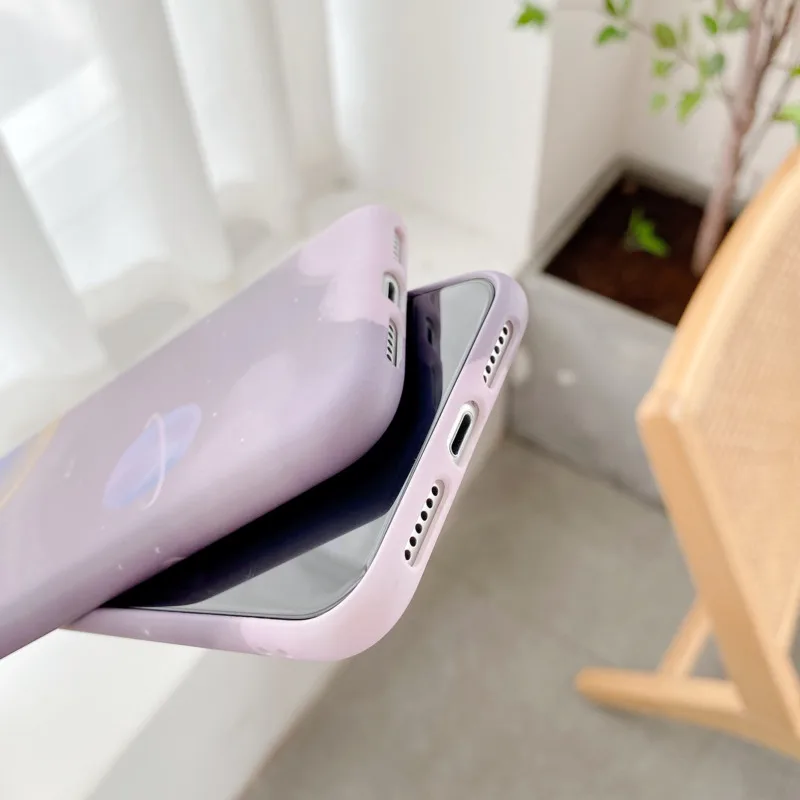 Frosted Space Stars Planet Phone Case for iPhone 12 11 11pro X Xr Xs Max SE 2020 7 8plus Purple Shockproof Soft Silicone Cover
Frosted Space Stars Planet Phone Case for iPhone 12 11 11pro X Xr Xs Max SE 2020 7 8plus Purple Shockproof Soft Silicone Cover