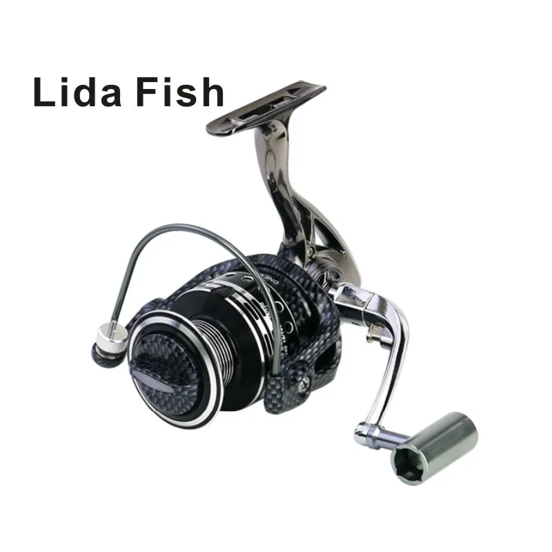 Рыболовная катушка Lida Fish полностью Металлическая проволочная чашка Кастер
