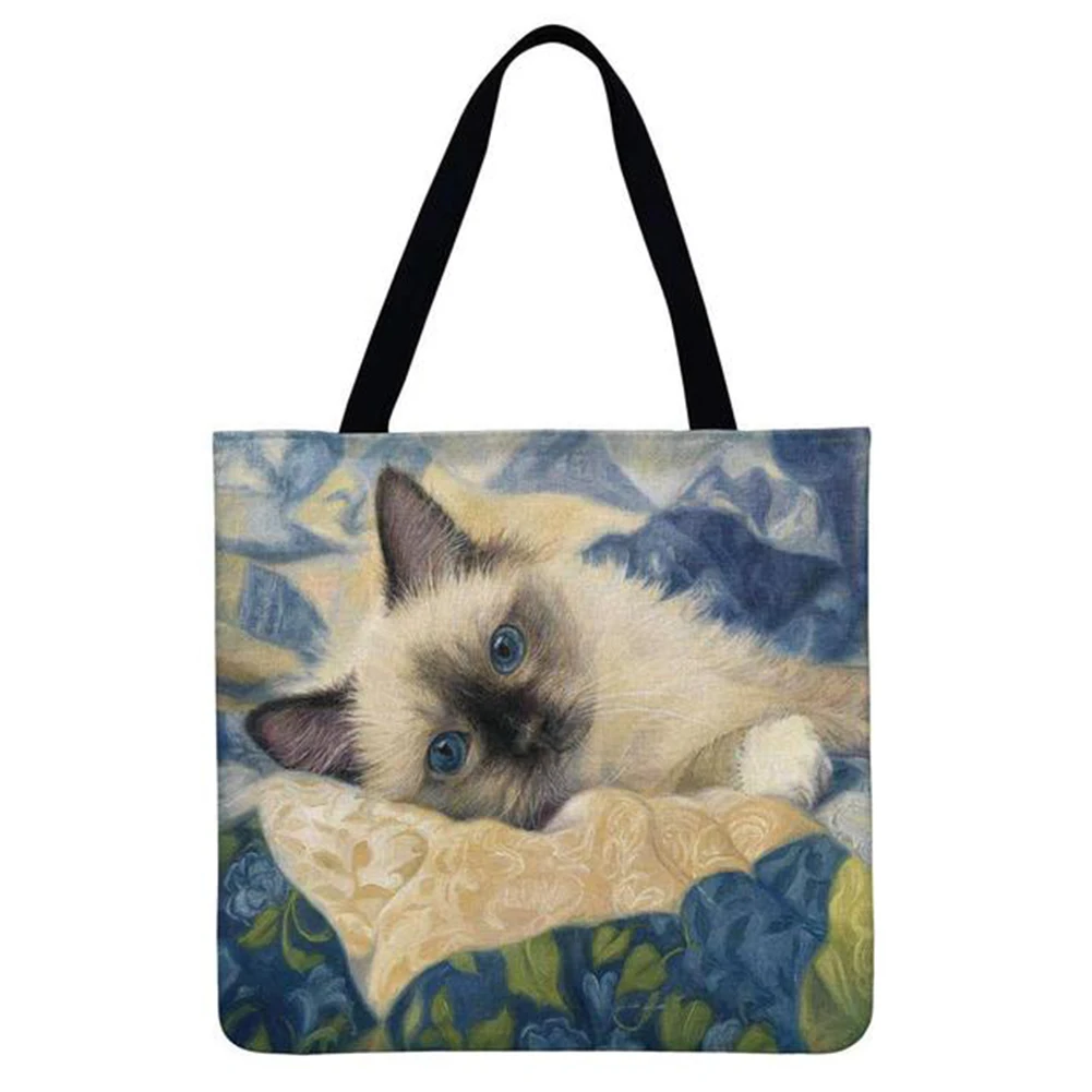 Lovely Cat Printed Shoulder Shopping Bag Casual Ladies Large Capacity Environmental friendly Tote Handbags 2021 new
Lovely Cat Printed Shoulder Shopping Bag Casual Ladies Large Capacity Environmental friendly Tote Handbags 2021 new