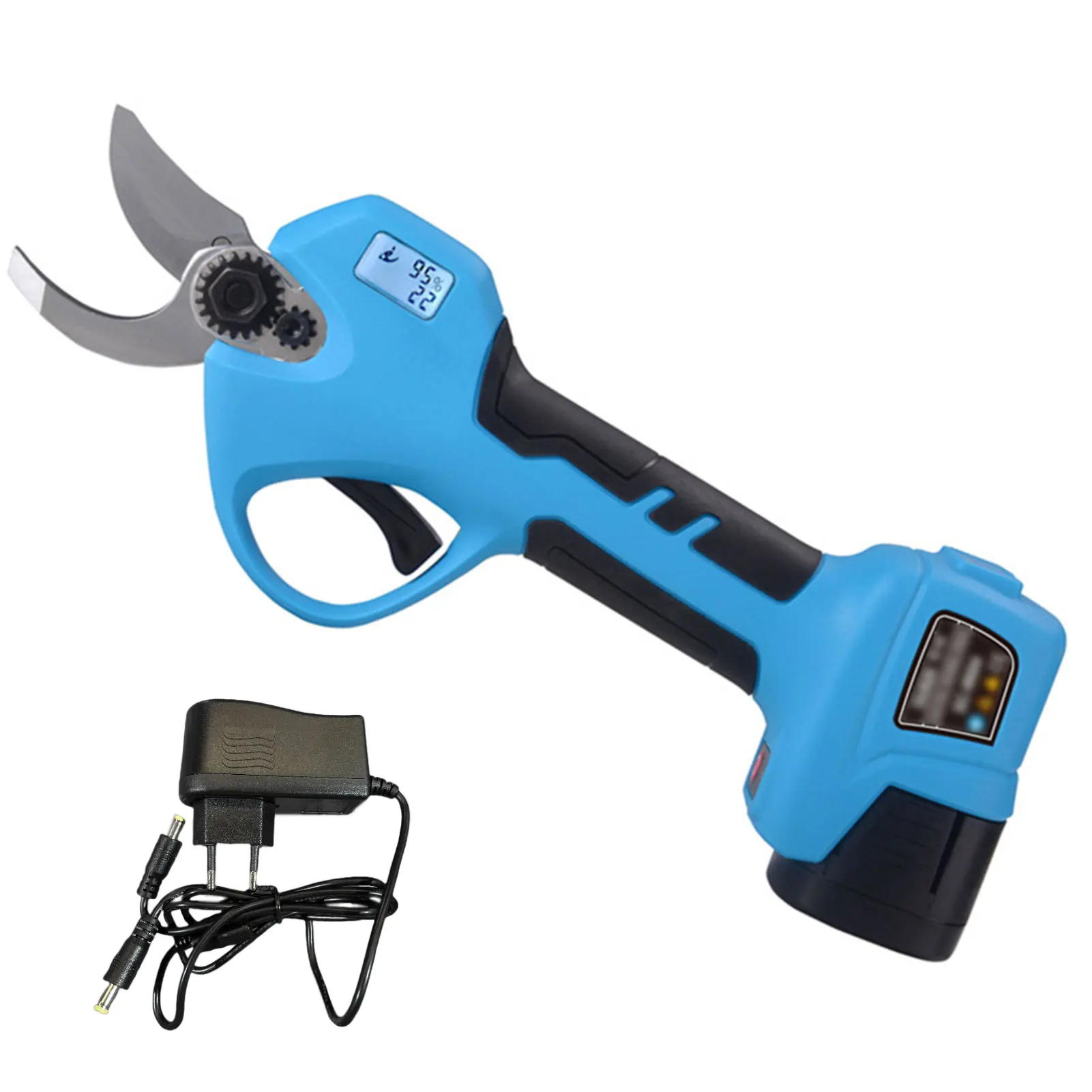 16.8V 28mm Cordless Pruner Lithium-ion Pruning Shear Efficient Scissors Bonsai Electric Tree Branches Garden Tools 
16.8V 28mm Cordless Pruner Lithium-ion Pruning Shear Efficient Scissors Bonsai Electric Tree Branches Garden Tools