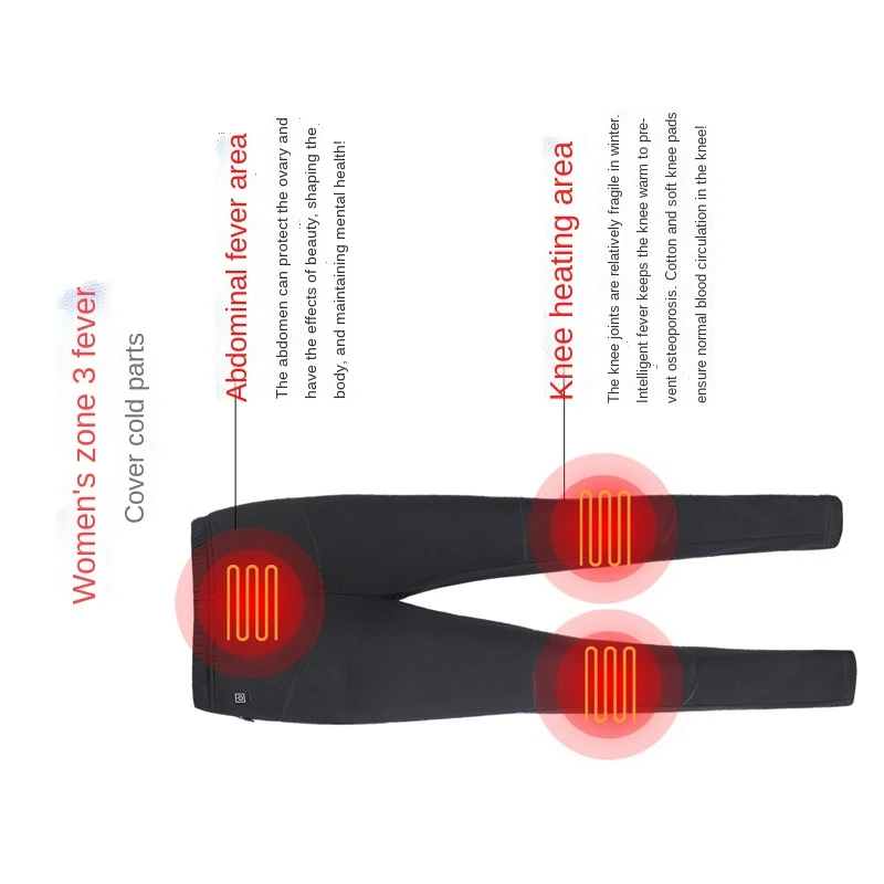 Thermostat Smart Charging Heating Pants Winter Warm Heating Pants Motorcycle Outdoor Ski Heating Men and Women 3-speed
Thermostat Smart Charging Heating Pants Winter Warm Heating Pants Motorcycle Outdoor Ski Heating Men and Women 3-speed
