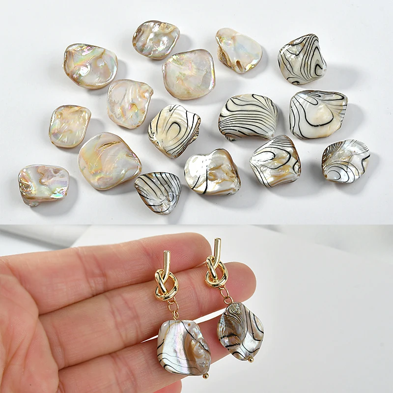 Natural Symphony Shaped Shell Zebra Pattern Straight Hole diy Earring Bracelet Necklace Material Fitting
Natural Symphony Shaped Shell Zebra Pattern Straight Hole diy Earring Bracelet Necklace Material Fitting