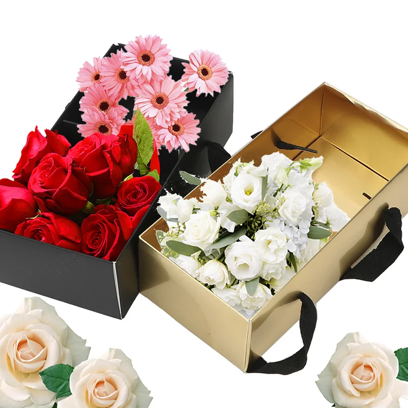 Portable Packaging Flower Paper Basket Flower Dessert Gift Box Gifts Folding Paper Box Florist Supplies DIY Wedding Party Craft
Portable Packaging Flower Paper Basket Flower Dessert Gift Box Gifts Folding Paper Box Florist Supplies DIY Wedding Party Craft