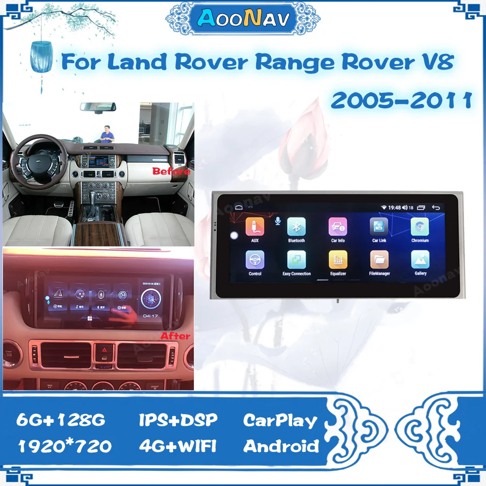 Автомобильный радиоприемник 8 ядер 6G + 128 ГБ Android 10 IPS для Land Range Rover V8 L322 2002-2004 2005-2012 мультимедийный видеоплеер Carplay Auto DSP
Автомобильный радиоприемник 8 ядер 6G + 128 ГБ Android 10 IPS для Land Range Rover V8 L322 2002-2004 2005-2012 мультимедийный видеоплеер Carplay Auto DSP