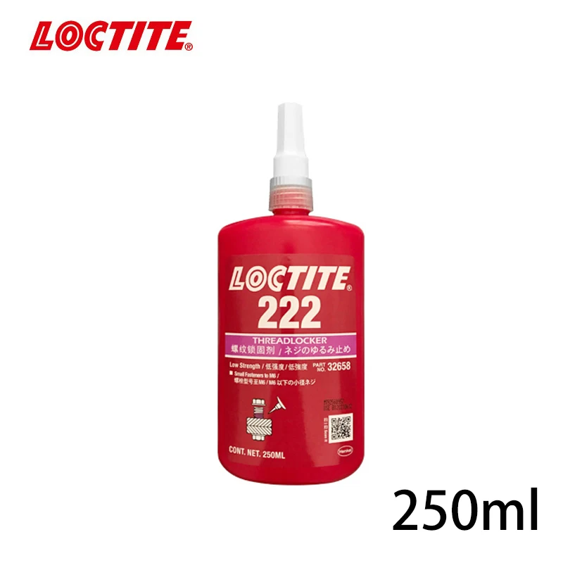 Loctite 222 Screw Adhesive Anaerobic Glue Thread Locking Seal Glue For All Kind Metal Thread 250ml
Loctite 222 Screw Adhesive Anaerobic Glue Thread Locking Seal Glue For All Kind Metal Thread 250ml