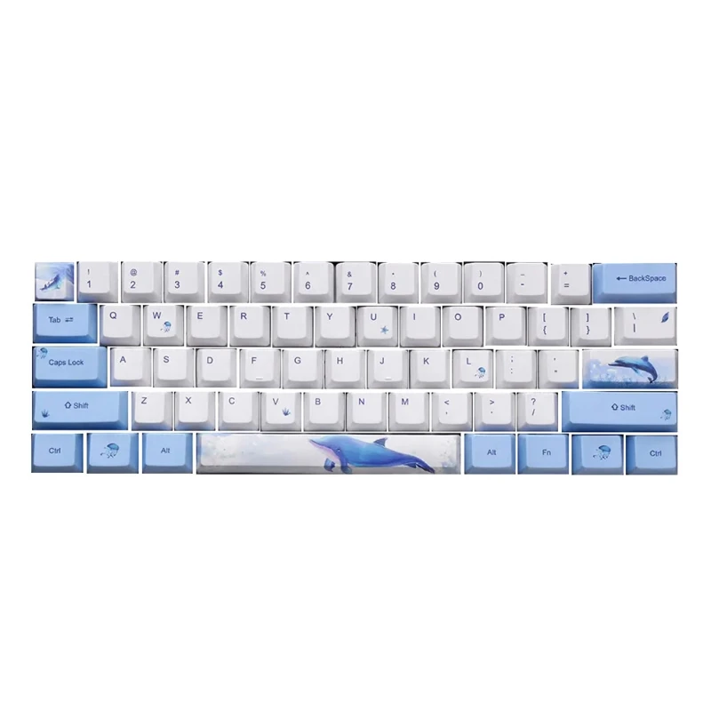 Клавишные колпачки Y5JF PBT с сублимационной печатью, 72 колпачка, OEM профиль, клавишные колпачки с Китовой тематикой
Клавишные колпачки Y5JF PBT с сублимационной печатью, 72 колпачка, OEM профиль, клавишные колпачки с Китовой тематикой