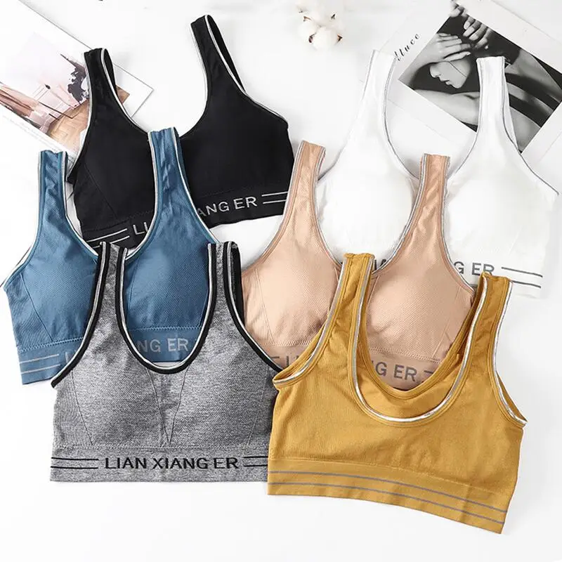 Women's Crop Top Seamless Underwear Female Beauty V-Back Crop Tops Lingerie Sport Fitness Tank Bandeau Top Sexy Pad Camis Femme
Women's Crop Top Seamless Underwear Female Beauty V-Back Crop Tops Lingerie Sport Fitness Tank Bandeau Top Sexy Pad Camis Femme