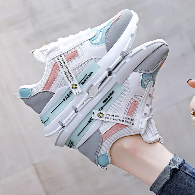 Женская обувь, дышащая сетчатая повседневная обувь для студентов, женские кроссовки для бега, Женская универсальная повседневная спортивн...
Женская обувь, дышащая сетчатая повседневная обувь для студентов, женские кроссовки для бега, Женская универсальная повседневная спортивн...