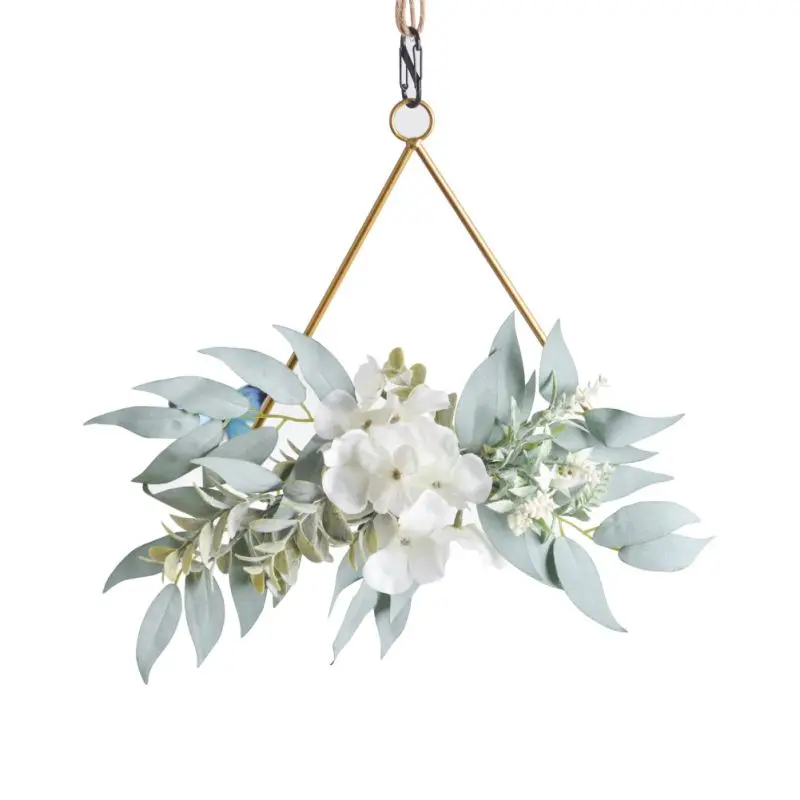 Ins Geometric Metal Garland Ornaments Home Decoration Simulation Hydrangea Wall Decor Children Room Suspension Flowers Wreath
Ins Geometric Metal Garland Ornaments Home Decoration Simulation Hydrangea Wall Decor Children Room Suspension Flowers Wreath