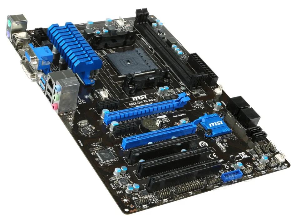 MSI A88X-G41 PC Mate Desktop Motherboard For AMD A88XM A88 Socket FM2 FM2+ DDR3 SATA III Original Mainboard | Компьютеры и офис